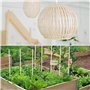 Belle Vous Batonnet Bois de Bambou Naturel Extra Long (Lot de 100) - 40 cm - Tige en Bois Baton de Bambou pour les Loisirs Créat