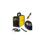 Mecafer 460940 First 140 Kit Poste à souder Inverter MMA Electrodes 140A Max avec cagoule LCD