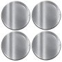 Biomar Labs® 4 x 60mm Autocollant 3D en Silicone pour Cache-Moyeu