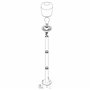 Eglo Lampe d'Extérieur Donatori - 1 Ampoule - Lampe d'Extérieur Vintage - Rétro - Lampadaire en Fonte d'Aluminium Noir et Verre 