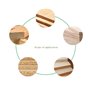 APLUS 8mm Queue Langue Appariée et Fraise de Rainure Set 3 Dents Forme T Cutter en Bois de Coupe Outil de Travail du Bois