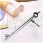 Diviseur d'Aile, Compas à Étrier de Diviseur à Ressort de Précision Réglable et Verrouillable avec Outil Rotatif pour Porte-Styl
