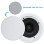 Herdio 5,25 Pouces Enceinte encastrable Plafond (8 ohms 300 Watts)
