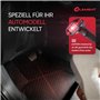 Element EXP.CARFRD00005kh Tapis de Sol, Noir Ajustement mesuré au Laser personnalisé