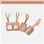 CODIRATO 4Pcs Balais de Charbon en Cuivre Brosse À Charbon Outil Charbons pour perceuses pour MAKITA CB-440/ CB-448 CB-436/19502