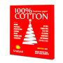 Lot de 120 feuilles de papier professionnel 100 % coton
