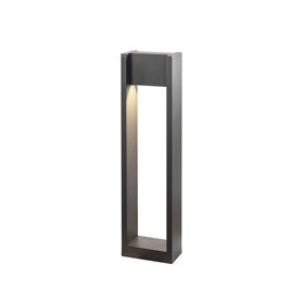 SLV Lampe de sol QUAD POLE/Éclairage LED d'extérieur pour routes