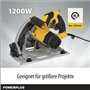 Ø165mm - Guide latéral - Scie électrique avec guide laté