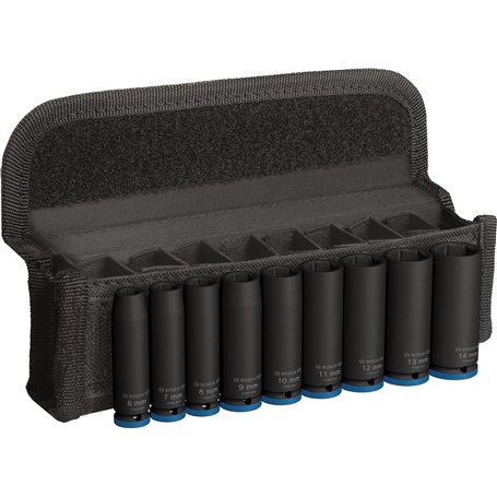 Bosch Lot de 9 douilles PRO Impact (56 x 28