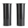 VBESTLIFE Tube inverseur de Haut-Parleur, Tube inverseur de Haut-Parleur de Caisson de Basses à Trou Ouvert de 5.91in 60mm pour 