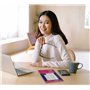 Better Office Products Lot de 4 carnets de reçus de comptabilité et de loyer, grande taille, sans carbone en 2 parties (blanc/ja