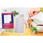 Better Office Products Lot de 4 carnets de reçus de comptabilité et de loyer, grande taille, sans carbone en 2 parties (blanc/ja