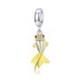 Breloque queue de poisson en argent sterling 925 plaqué or compatible avec bracelets et colliers Pandora