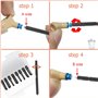 Healifty Filtre De Protection Auditive En Plastique Pour Aides Auditives - Kit De 1 Ensemble Avec Garde De Cire Compatible Avec 