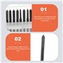 Healifty Filtre De Protection Auditive En Plastique Pour Aides Auditives - Kit De 1 Ensemble Avec Garde De Cire Compatible Avec 