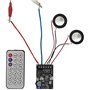 DollaTek Bluetooth 5.0 Amplifier Board 20W 30W 40W Module stéréo Récepteur audio numérique sans fil double canal avec télécomman