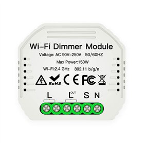 DIY Smart WiFi Lumière LED Gradateur Smart Life/Tuya APP Télécommande 1/2 voie