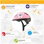 Casque Vélo Enfant VTT et VTC Unisexe Casque de Cyclisme de Réglable de Sport pour BMX Skate Scooter Patines Conçu pour la Sécur