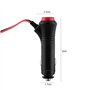 Cordon Pour Gre Elecque s Embout,Prise Allume Cigare 12V,Prise Allume-Cigare Avec Fil,1.5 M Mâle ure Allume-Cigare Prise Adaptat