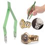 Ichiias Watch Repairing Accessory Tool V-Shaped Watch Spring Bar Tweezers Metal