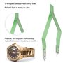 Ichiias Watch Repairing Accessory Tool V-Shaped Watch Spring Bar Tweezers Metal