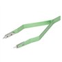 Ichiias Watch Repairing Accessory Tool V-Shaped Watch Spring Bar Tweezers Metal