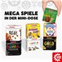 Game Factory 646252 Gold Mini Jeu de Cartes dans Une boîte métallique Pratique, à partir de 6 Ans, idéal comme Jeu de Voyage ou 