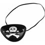 Balinco Set de pirate 4 pièces pour enfants comprenant un chapeau de pirate noir + un sabre + un cache-il + un crochet de pirate