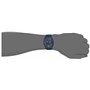 Emporio Armani Montre Trois Aiguilles en Acier Inoxydable Ton Bleu pour Homme , AR11309