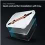 Spigen Glas.tR EZ Fit Verre Tesla Model 3 (2017-2023) / Model Y (2020-2025), Kit d'installation fourni, Anti-trace de doigt, Mat