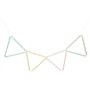 Folia Paille en Papier Pastel Dots, Longueur : 200 mm Noir