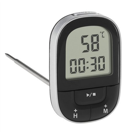 TFA Dostmann 30.1062.01 Thermomètre de cuisine numérique avec minuterie et chronomètre