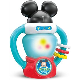 Clementoni-17335-Disney Baby Mickey Lantern-Jouet éducatif et sonore pour bébé à partir de 6 Mois-Piles incluses