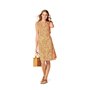Patron Burda 6238 Robe femme portefeuille épaules froncées - du 36 au 46
