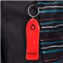 Enso Wall Ride Sac à dos adaptable au chariot pour ordinateur portable Noir 32x44x17 cms Polyester 15,6" 22.78L