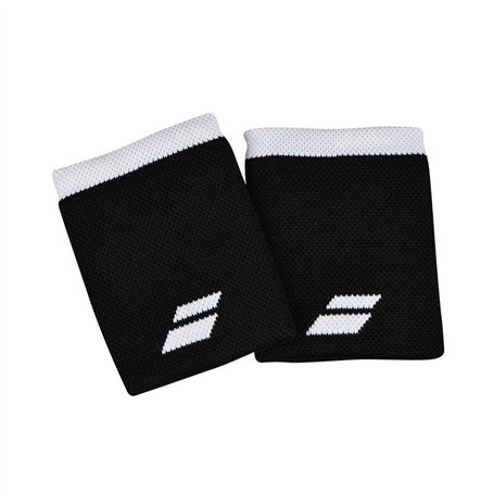 Protège-poignet Babolat Logo Jumbo Noir Et Blanc