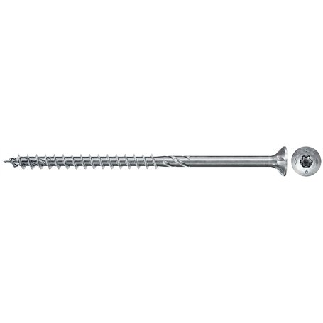 Fischer - Vis bois zinguées blanc - 200 Vis Power-Fast FPF-II-CTP Ø4 x 45 mm