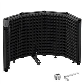 Moukey Bouclier d'Isolation de Microphone
