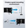 Mousse D'insonorisation Bouclier Acoustique Micro avec 5 Panneaux acoustiques de Micr