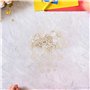 Healifty 50 Pcs Rustique en Bois Tranches Disques Engrenage Forme en Bois Découpes pour Embellissements Bricolage Artisanat Scra