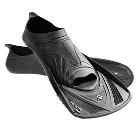 Aqua Sphere Palmes d'aquasphère en Microfibre Noir Taille S