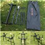 Sougayilang Carp Fishing Goal Post Rod Pod Stand Holder Fishing Pole Stand