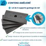 Twowinds - Vis Fixation Cargaison au Rail Compatible avec VW T5 T6 Multivan Transporter California - 7h5883084c - Support Protec