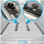 Twowinds - Vis Fixation Cargaison au Rail Compatible avec VW T5 T6 Multivan Transporter California - 7h5883084c - Support Protec