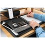 Dossier de Conférence Premium avec double fermeture Éclair et compartiment de 13 pouces pour tablette, Porte Documents A4 IPad p