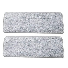 VENTEO - Lot de 2 Lingettes Microfibres pour Balai Auto Nettoyant Auto Clean
