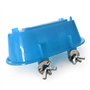 Baignoire Perroquet,Baignoire pour Perroquet avec Miroir pour Animal Domestique Accessoires de Cage pour Oiseau Miroir de Bain B