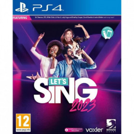Let's Sing 2023 Jeu PS4 59,99 €