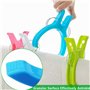 TOKERD 10 Pcs Grandes Pinces à Serviette de Plage pour Transat Gros Pinces à Linge Grosse épingles pour Serviette, Couettes, Dra