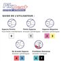 Brossettes interdentaires Pikdent - Essayez et trouvez votre taille - Assortiment de 14 brossettes - «Lo Stuzzicolino» (Double s